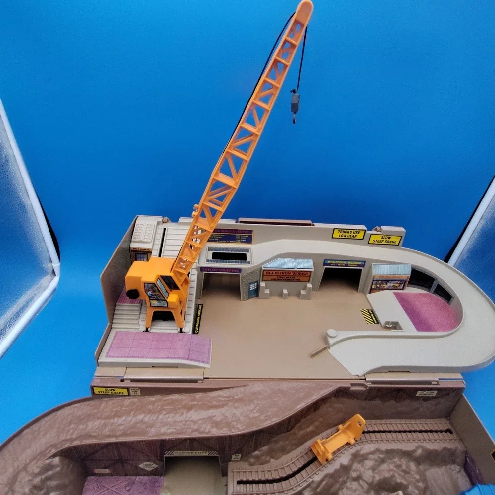 VTG 1979‎ Hot Wheels Sto & Go Construction Site Folding Playset SEE BL3.5GW-3583